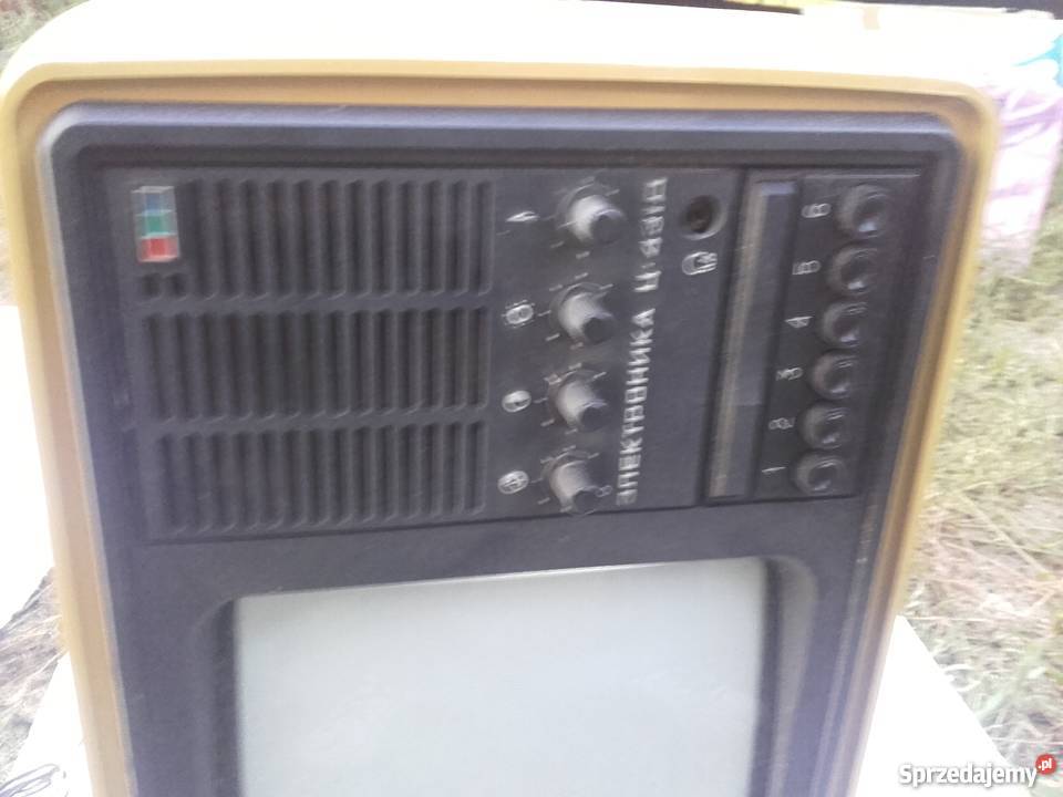 Stary kineskopowy telewizor Elektonika C 431 i C sprzedam
