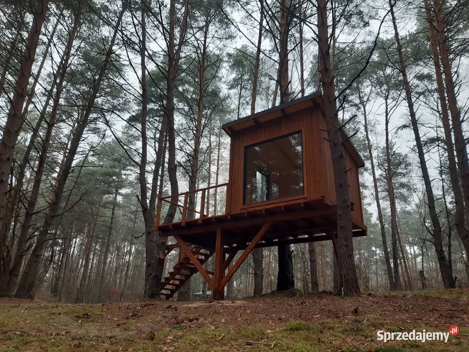 Domek na drzewie 06 Domek dzieci Dom drewniany Architektura ogrodowa Przemyśl sprzedam