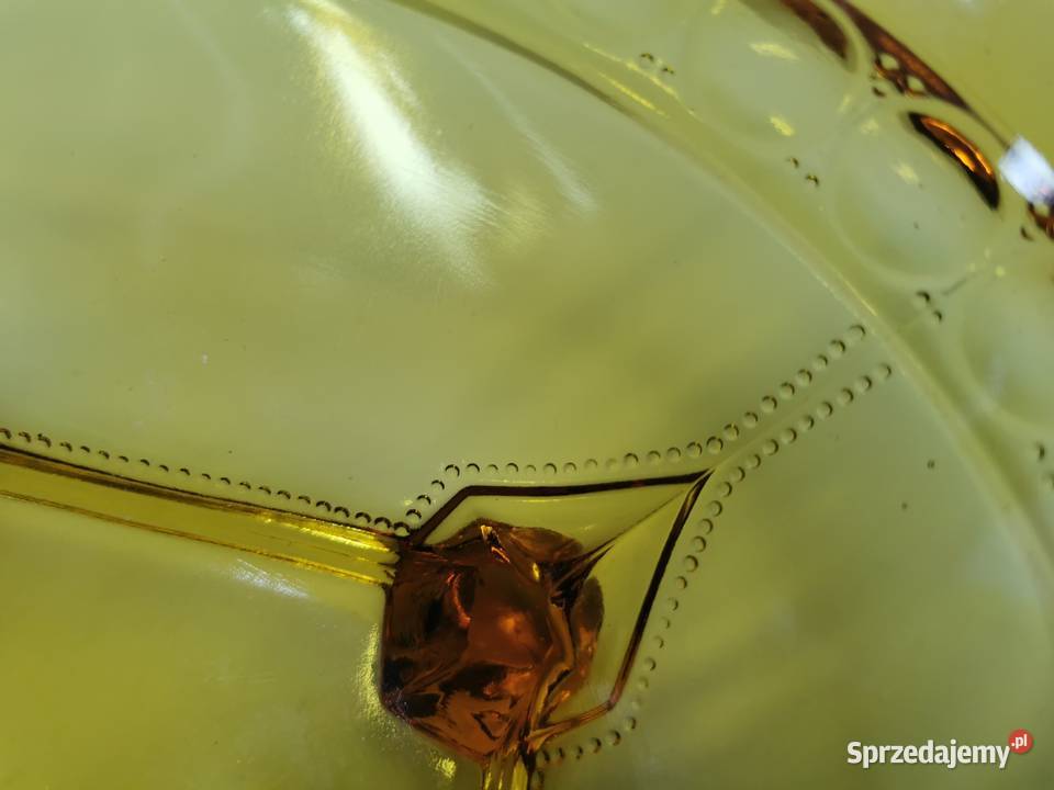 miodowa salaterka na nóżkach Lublin