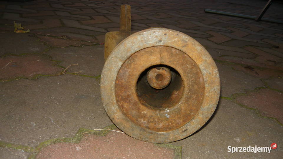 Podnośnik śrubowy lewarek stary Sokółka