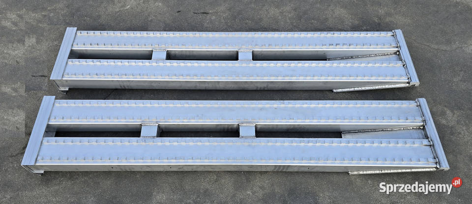 Najazdy aluminiowe 10 ton 2800x380x120mm Lubanie
