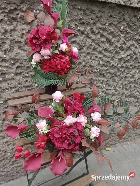 Stroiki Wszystkich Świętych kompozycje nagrobne Sieradz sprzedam