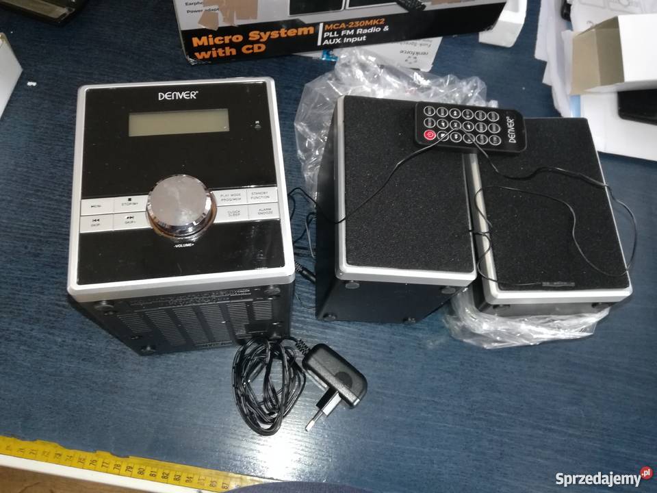 System stereo DENVER MCA230 z odtwarzaczem CD Wrocław