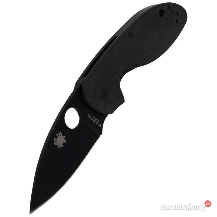 Nóż składany Spyderco Efficient Black G10 Black mazowieckie Warszawa