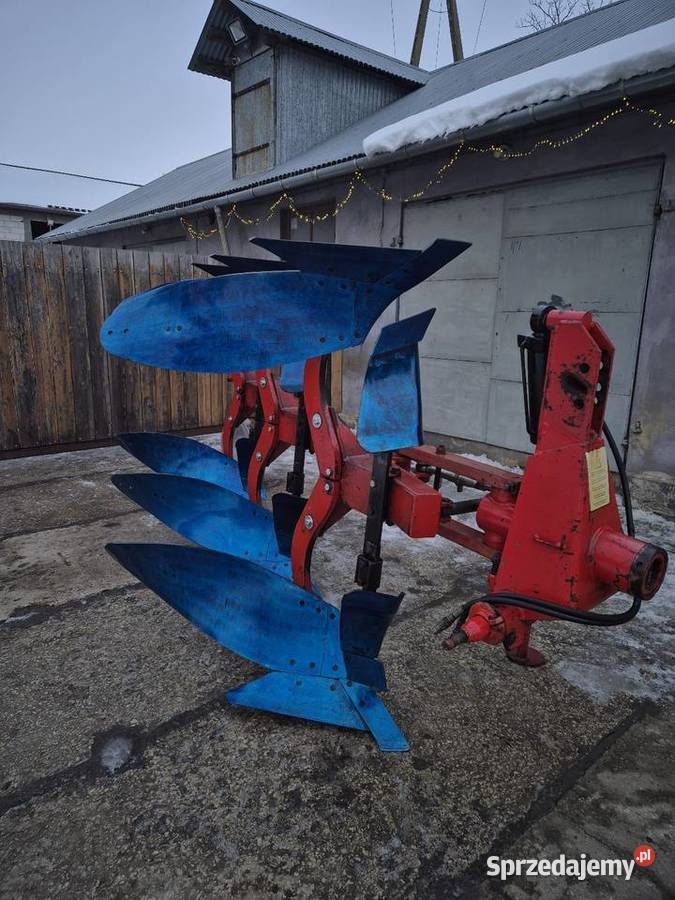 Pług obrotowy 3 skibowy Agrolux Overum nieuszkodzony Żółkiew-Kolonia