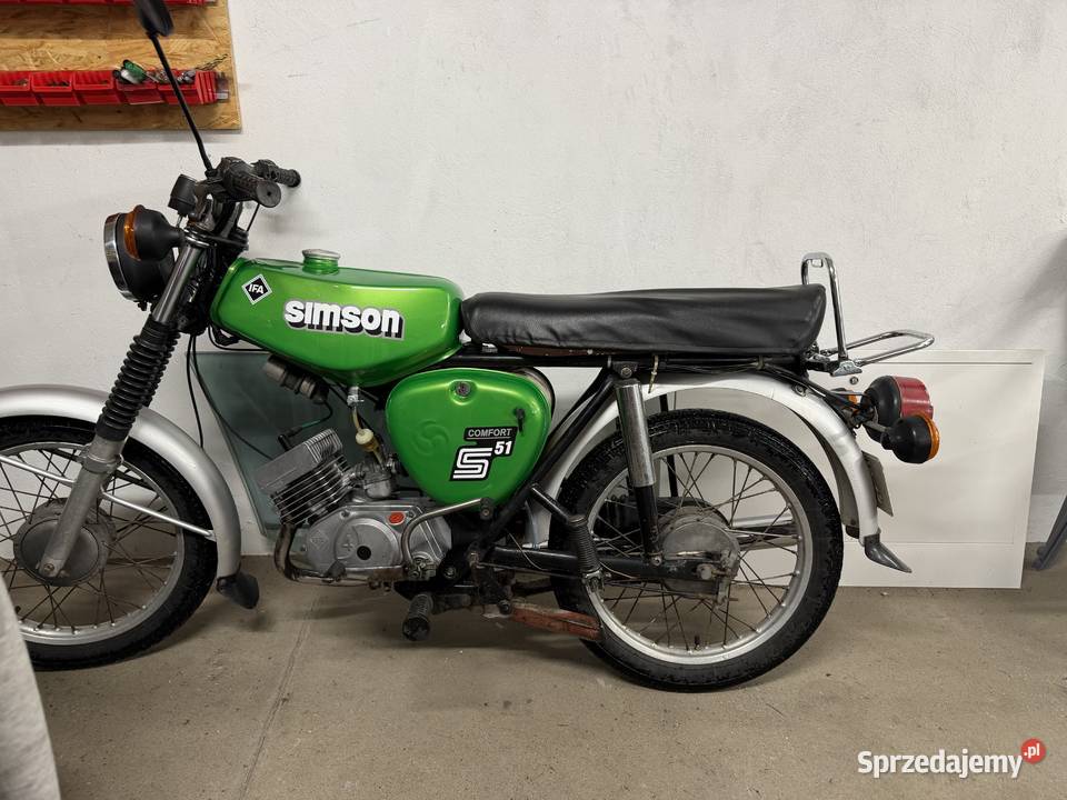 Simson S51 łódzkie Czastary