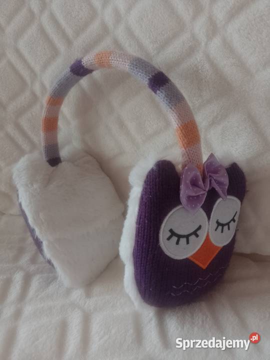 Futrzane Bogato zdobione Nauszniki na głowę z małopolskie Kraków