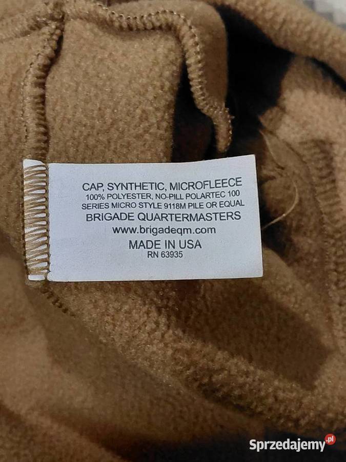 Czapki beanie POLARTEC Us Army coyotefoliage dolnośląskie Wrocław sprzedam