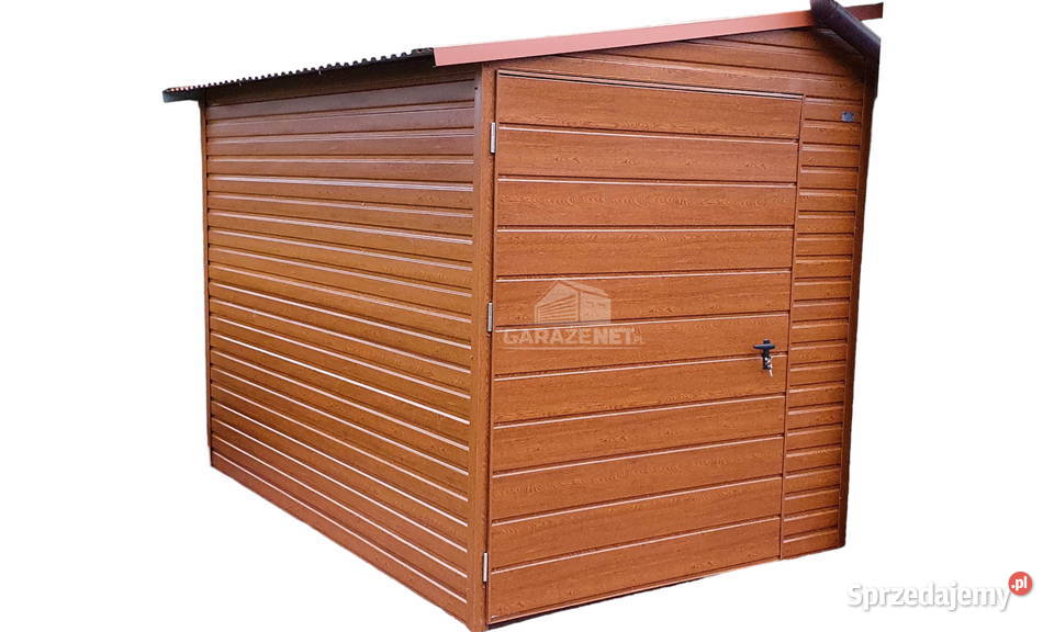 SCHOWEK DOMEK OGRODOWY 2m x 3m SPAD W LEWO DRZWI Łapanów