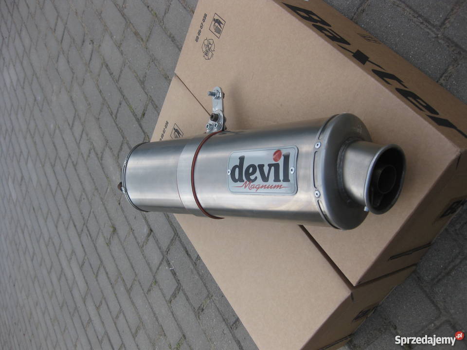 WydechKońcówka tłumika Devil Magnum BMW GS 1200 układ wydechowy Mostówka