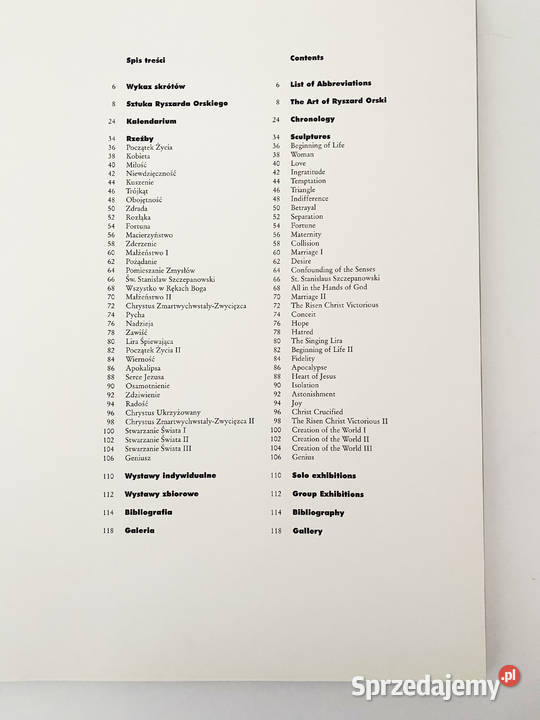 Orski gallery album katalog prac Ryszarda sprzedam