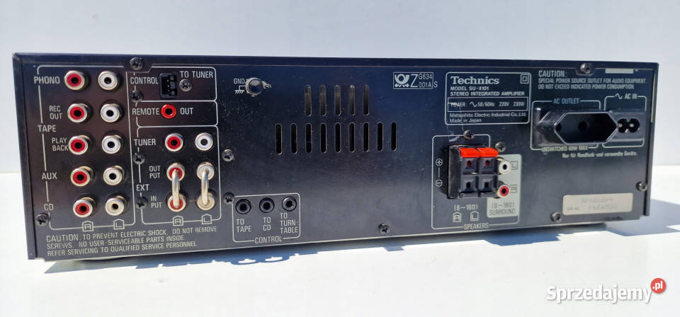 Wzmacniacz Technics SUX101 Amplifer