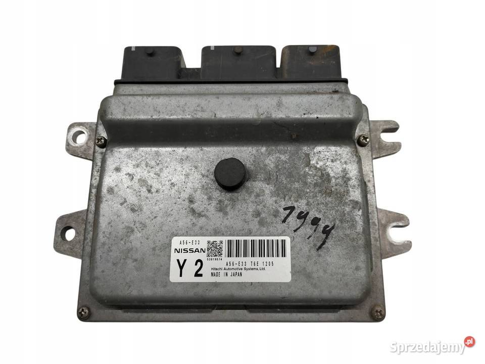 STEROWNIK SILNIKA A56E33 A56E33 T6E1205 12 B 80 Części samochodowe świętokrzyskie