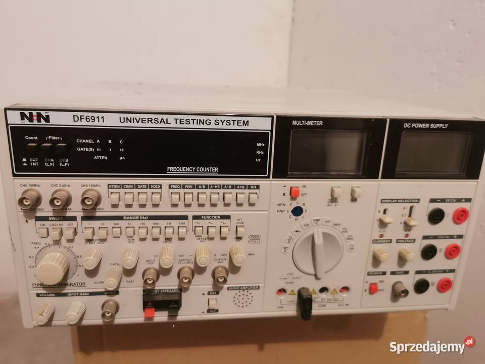 Generator Funkcji Zasilacz Multimetr Ndn DF 6911 Poznań
