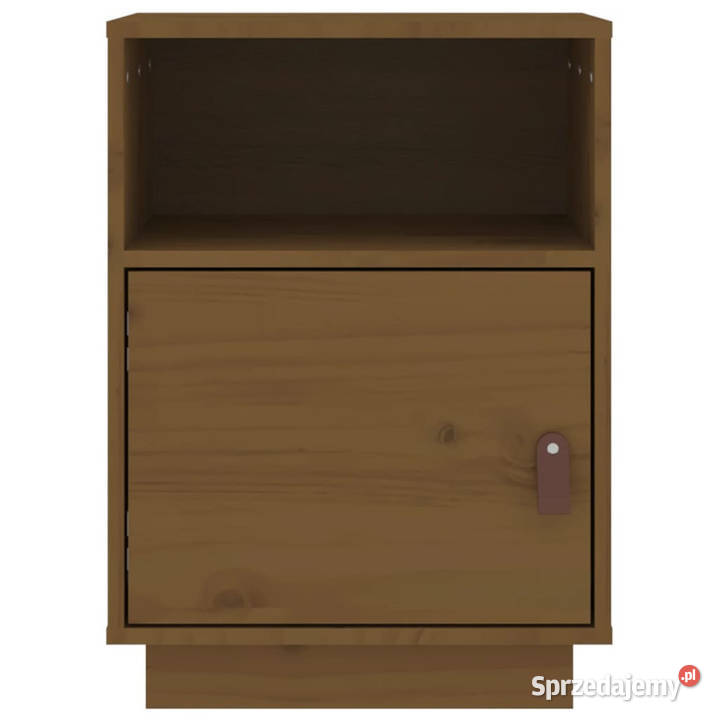 Szafka nocna miodowy brąz 40x34x55 lite drewno Warszawa