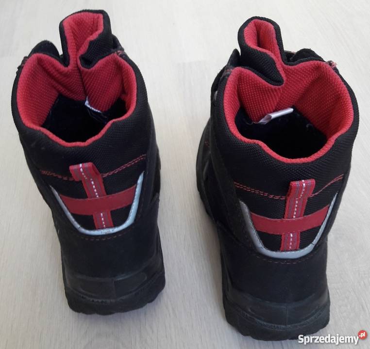 Buty zimowe SUPER FIT GORETEX chłopięce czarne Warszawa
