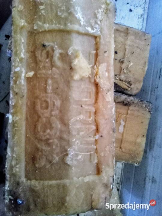 Prawdziwe MYDŁO SZARE stare PRL zakladowe Bytom