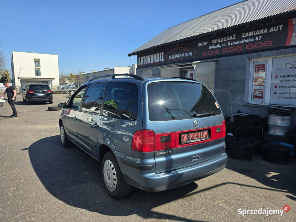 Volkswagen Sharan 19 TDI 115 Klimatyzacja Grzane nieuszkodzony pomorskie Słupsk