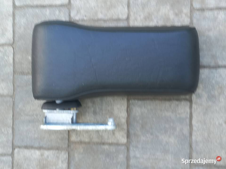 MERCEDES W124 PODŁOKIETNIK CZARNA SKÓRA