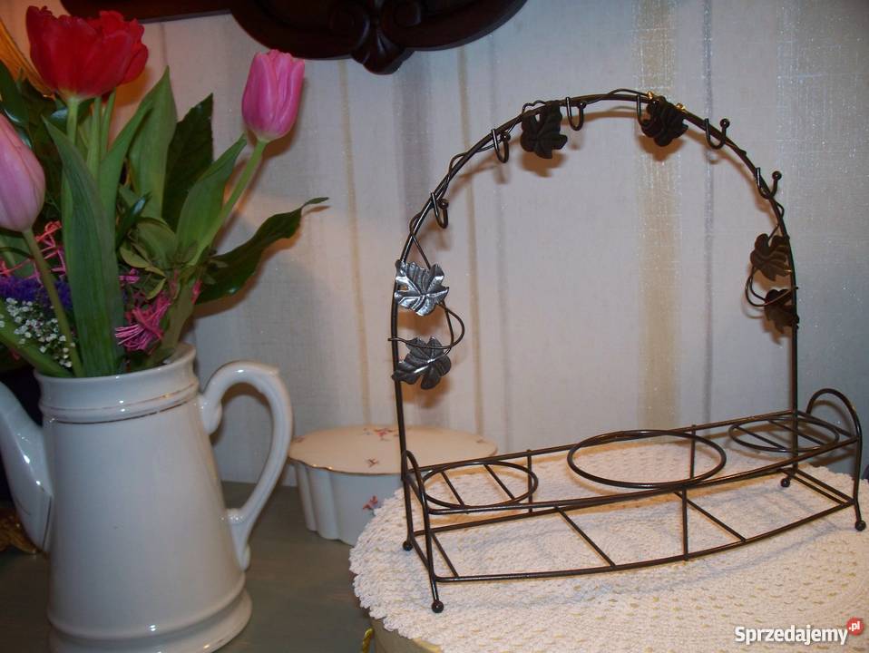 METALOWA PÓŁKA wieszak kwietnik metaloplastyka Szczecin