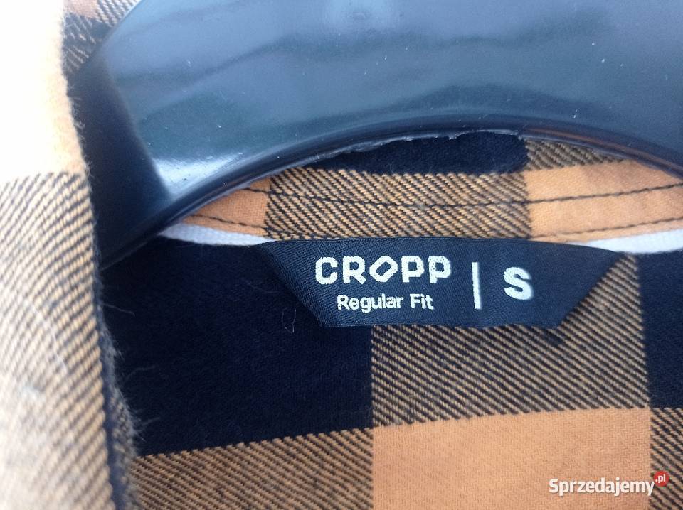 Koszula w kratę musztardowa dziewczęca Rzepiennik Suchy sprzedam