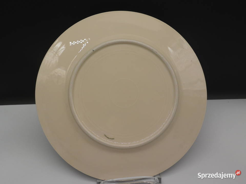 Talerz Porcelanowy Vintage Wzór Alpin Rose Raszków