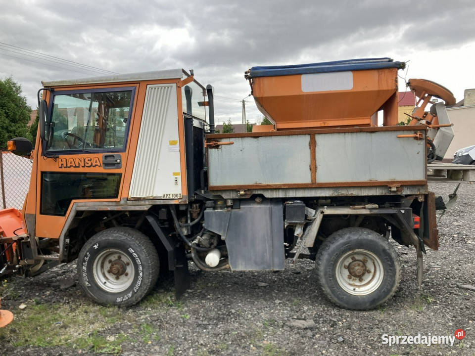 Inna inny Hansa 4X4 pług posypywarka wywrotka Motoryzacja