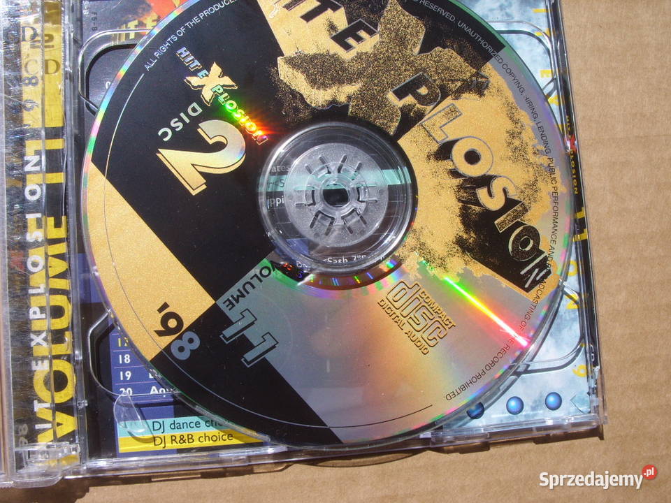 Płyta CD składanka HIT E PLOSION VOL11 2 CD 1998 Wołów