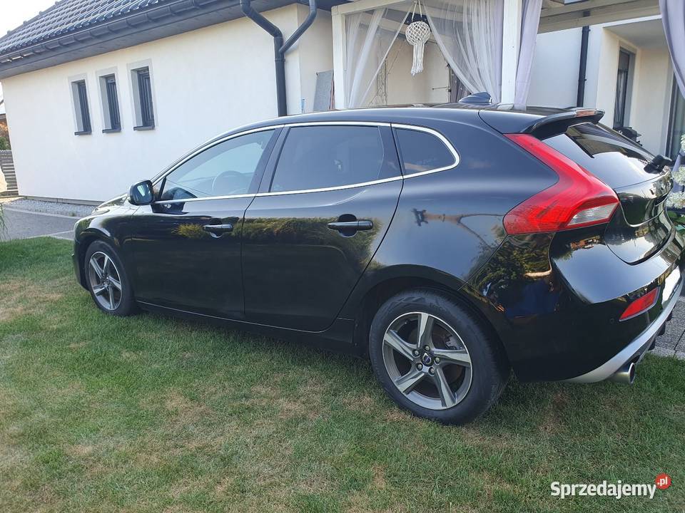 Volvo V40 20 D4 190 Rdesign 2014 czarny Gliwice