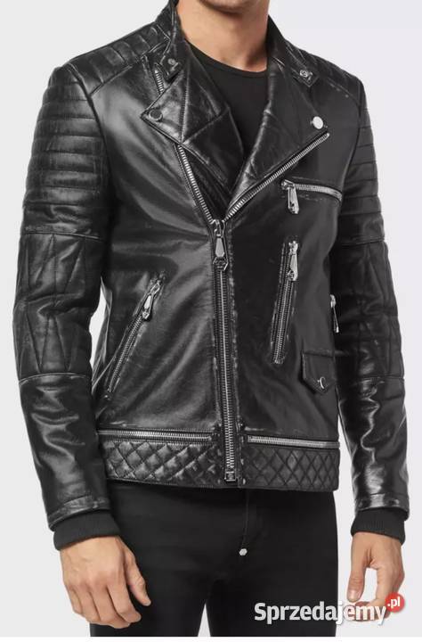 Kurtka skórzana Philipp Plein XXL nowa Lublin