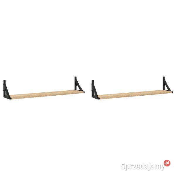vidaXL Półki ścienne 2 Dąb Sonoma 80x15x155 Warszawa