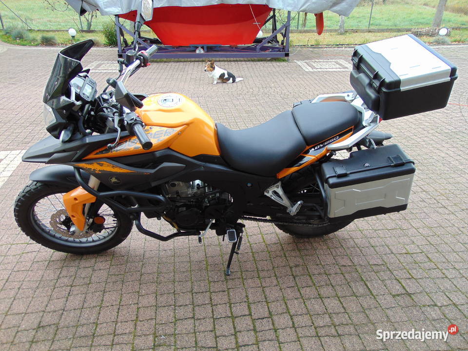 Motocykl Romet ADV250 5600 przebiegu Rok produkcji 2016 Mińsk Mazowiecki