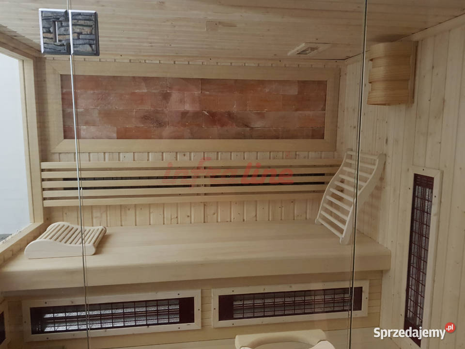 BUDOWA SAUN NA WYMIAR SAUNA FIŃSKA INFRALINE Włocławek