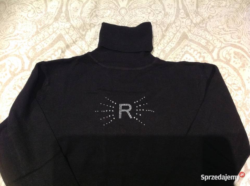 Sweter Golf Czarny Damski MISS WAN S Rozmiar 36(S) Nowa Sól sprzedam