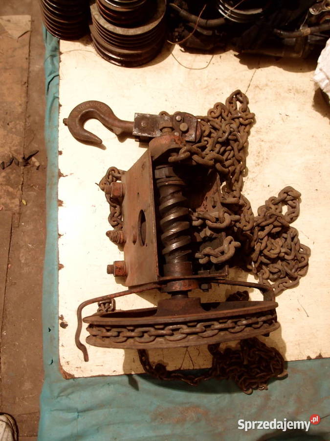 Wciągarka ręczna uciąg 25t Łańcuchowa produkcja Łódź