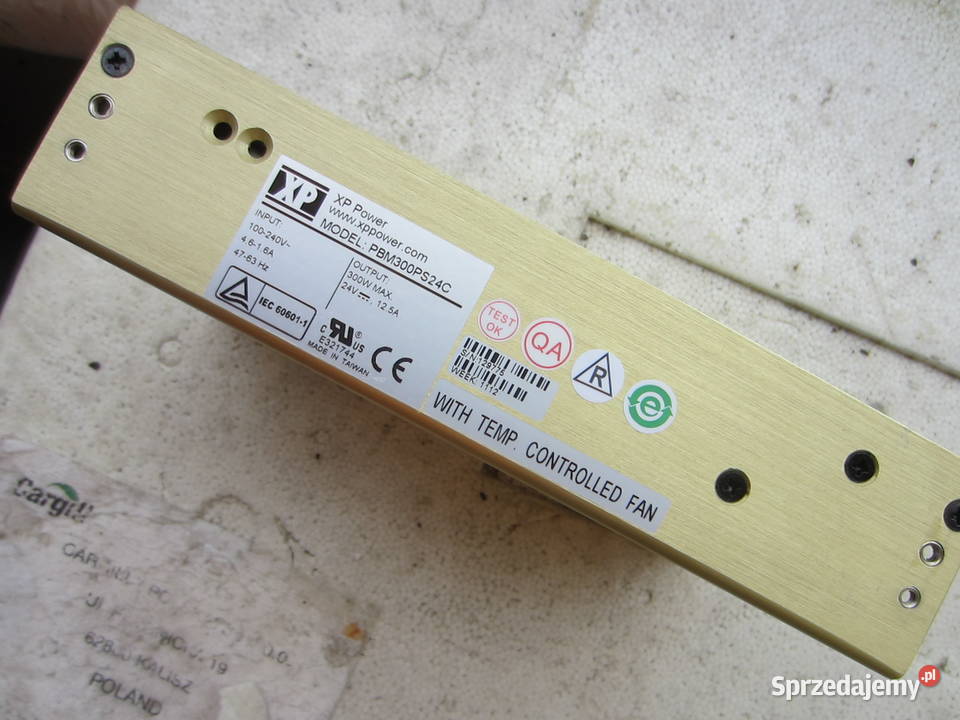 Zasilacz impulsowy PBM30024C 300W 24V 125A Szczecin sprzedam