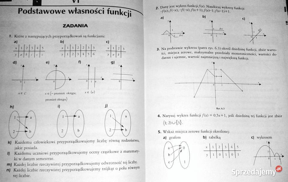 Zbiór zadań z matematyki liceum Teresa lubelskie Chełm