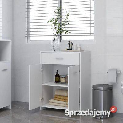 vidaXL Szafka łazienkowa biała 60x33x80 materiał Warszawa sprzedam
