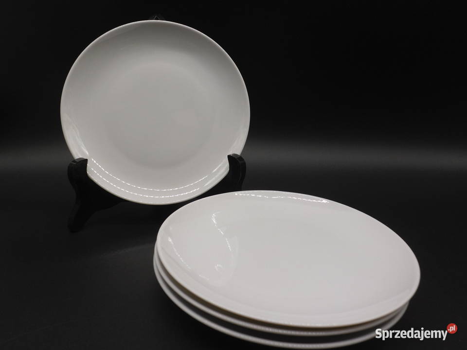 Furstenberg Talerzyki białe przystawkowe 4 wielkopolskie Raszków