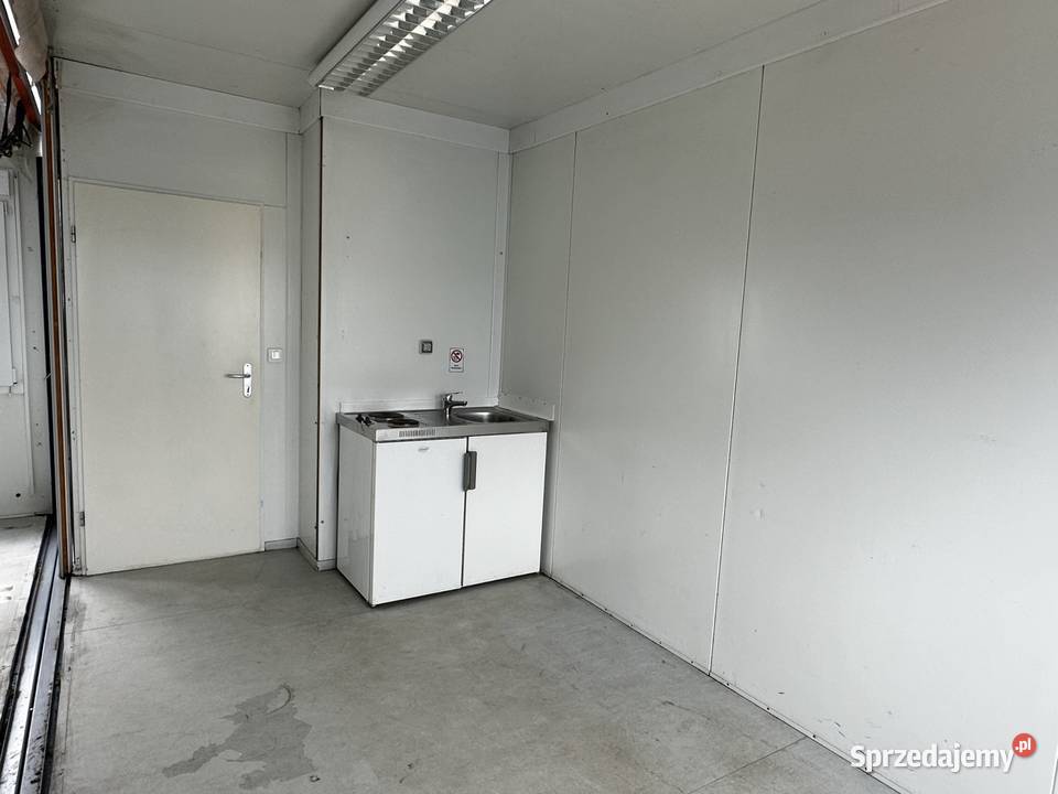KONTENER BIUROWY PRZEDSIONEK WC ANEKS KUCHENNY Biuro Biuro