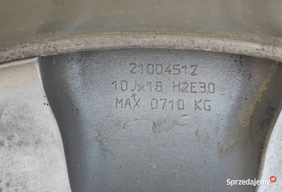 Felgi OZ OPERA 18 Mercedes 3 sztuki 85j 10j Osiek