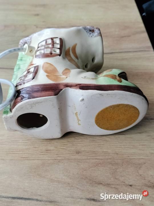 Stara śliczna lampka nocna but trzy misie Pozostałe Choszczno