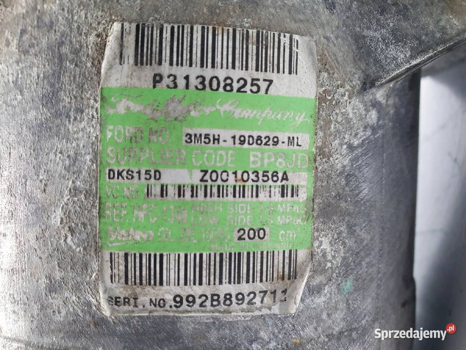 SPRĘŻARKA KLIMATYZACJI Volvo S60 S80 V70 XC70 Chełm
