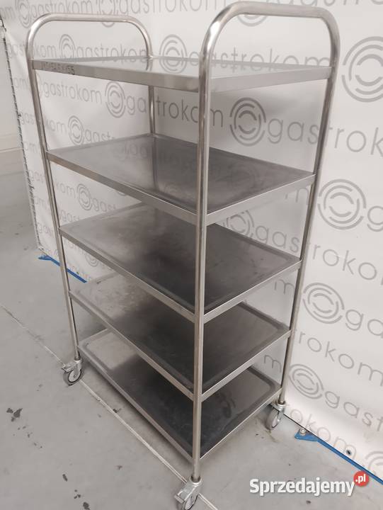 Wózek kelnerski 5 półkowy 845x525x155 Gastronomia