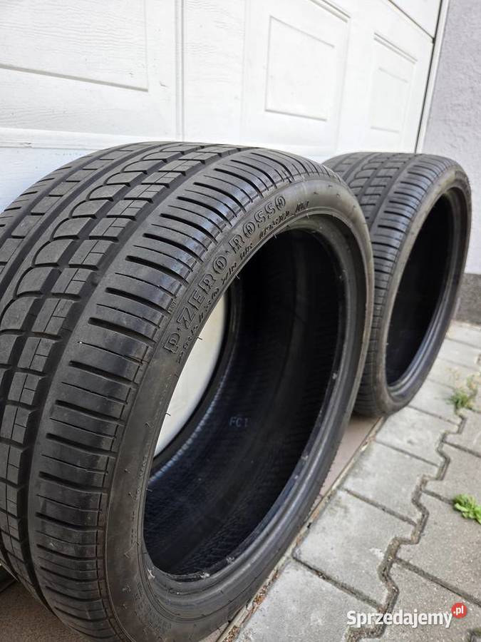 2 opony Pirelli P Zero Rosso 28530 ZR18 mazowieckie Warszawa sprzedam