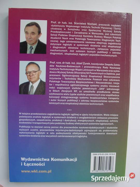 Logistyka ogólna Stanisław Niziński Józef Żurek