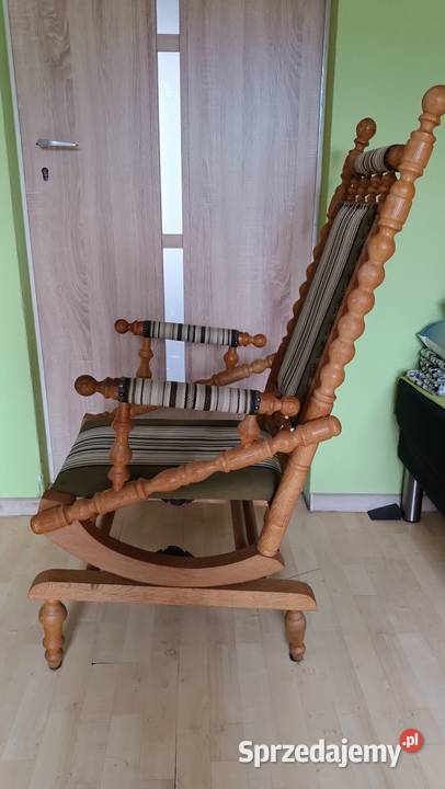 Fotel bujany na sprężynach Goleniów