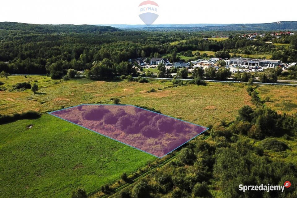 DZIAŁKA USŁUGOWA KRAKÓW SKOTNICKA Sprzedaż małopolskie Kraków sprzedam