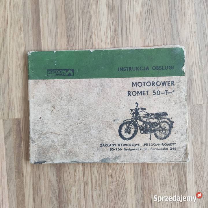 Instrukcja obsługi Romet 50T1 T3 mazowieckie