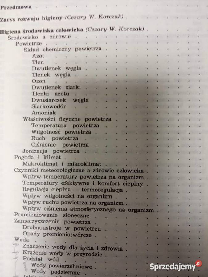 Ochrona zdrowia podręczniki szkolne antykwariat Warszawa